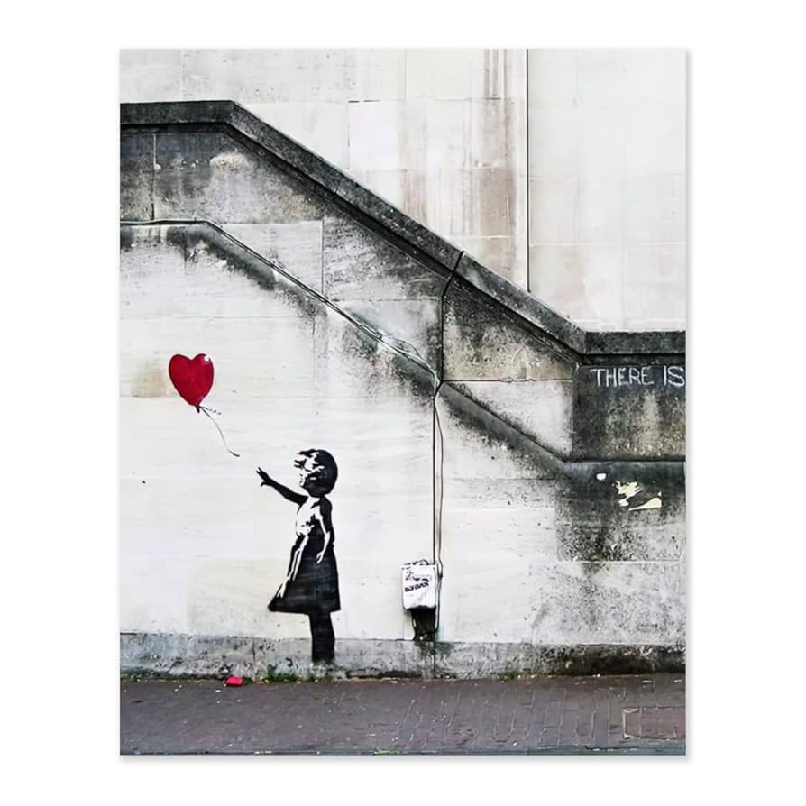 バンクシー Banksy 絵画 油絵 油彩 肉筆 額縁 世界的に超希少/本物/バンクシー Banksy/ディズマランド販売